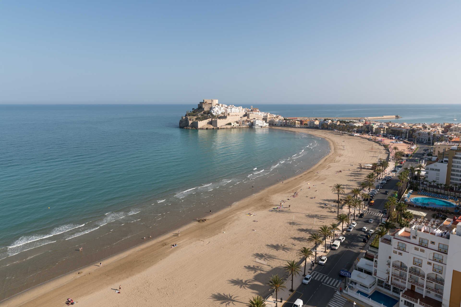 Playa Norte, Peñíscola, Bajo Maestrazgo (Castellón).