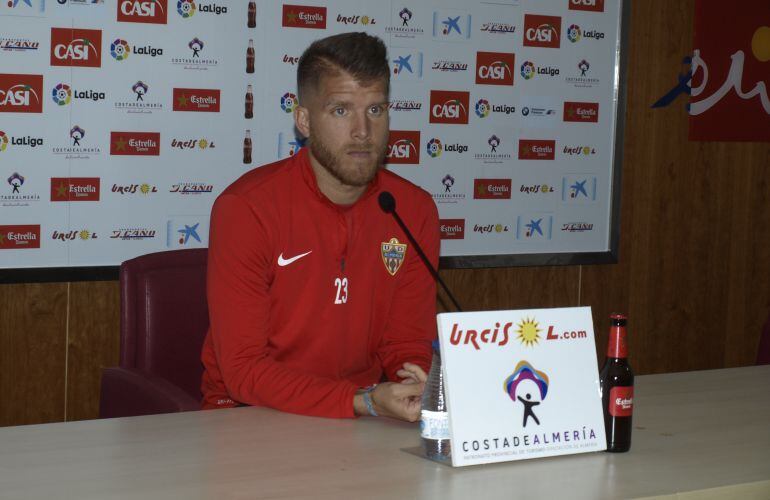 Jorge Morcillo en rueda de prensa.