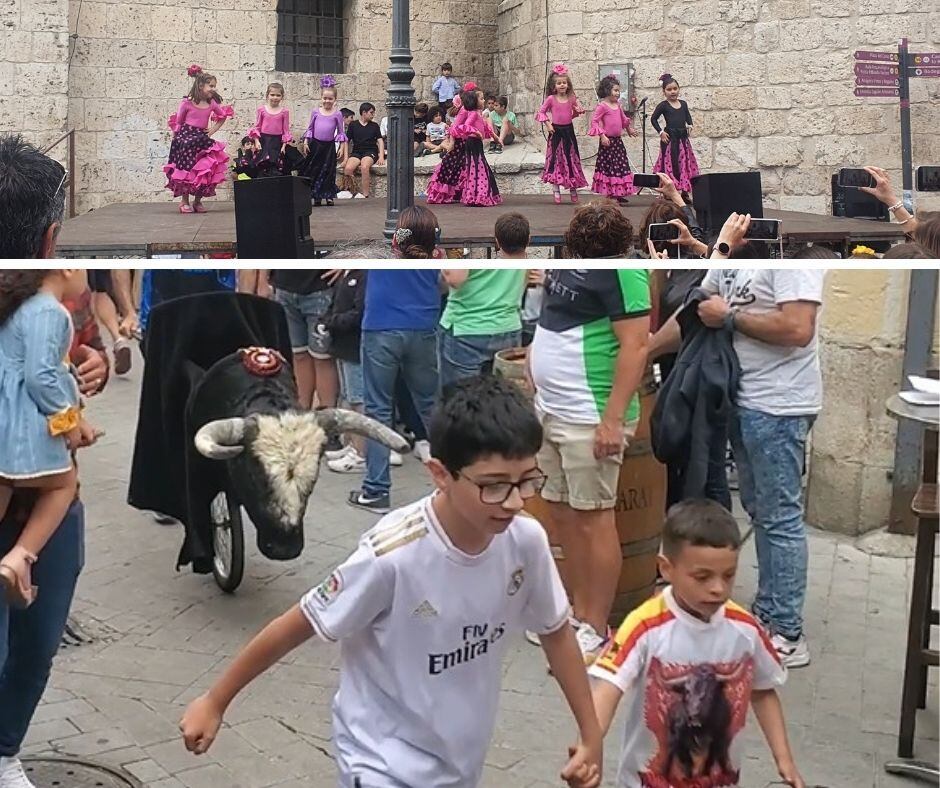 Los espectáculos flamencos y los encierros hicieron partícipes de la fiesta a los más pequeños