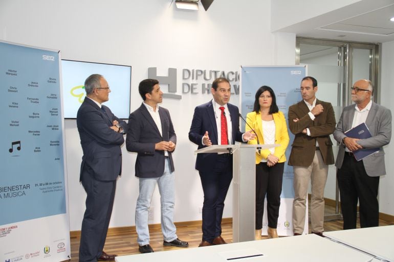 Miguel Doña, Alberto Fernández, José Luis Ramos, Carmen Solana, Kotska Horno y Sebastián González 