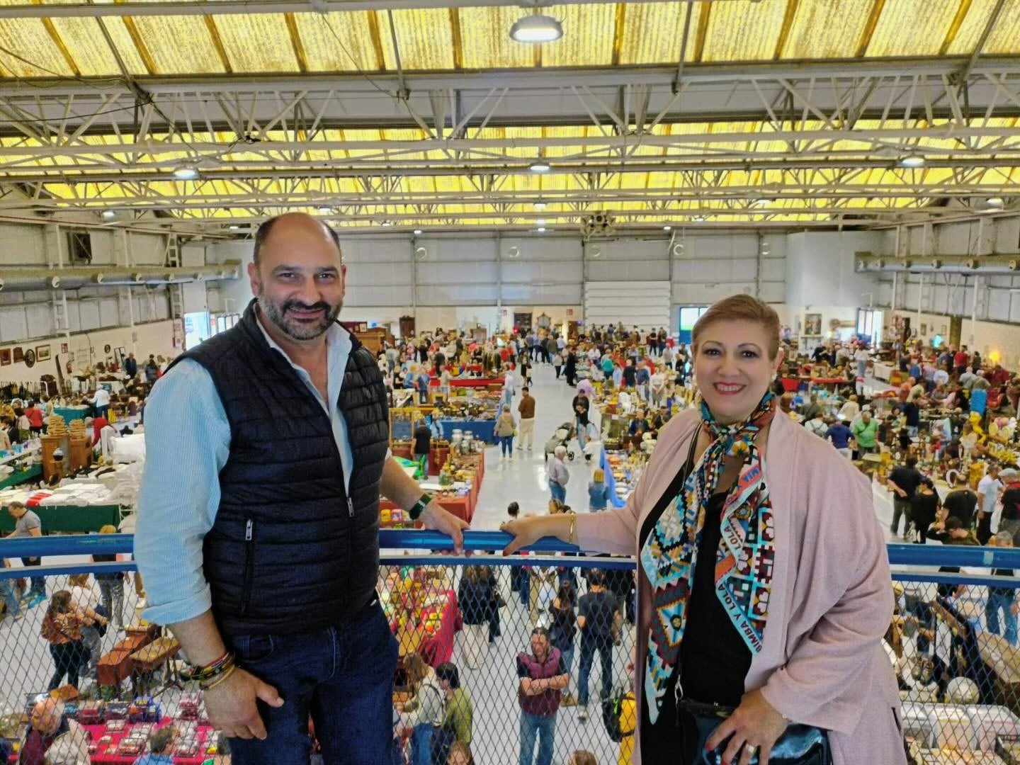 Fernando Torres y Silvia Ramírez en el Desván