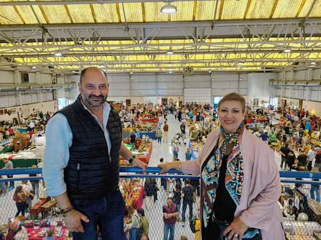 Fernando Torres y Silvia Ramírez en el Desván