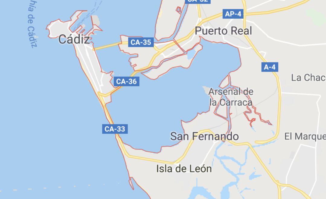 localización del área 