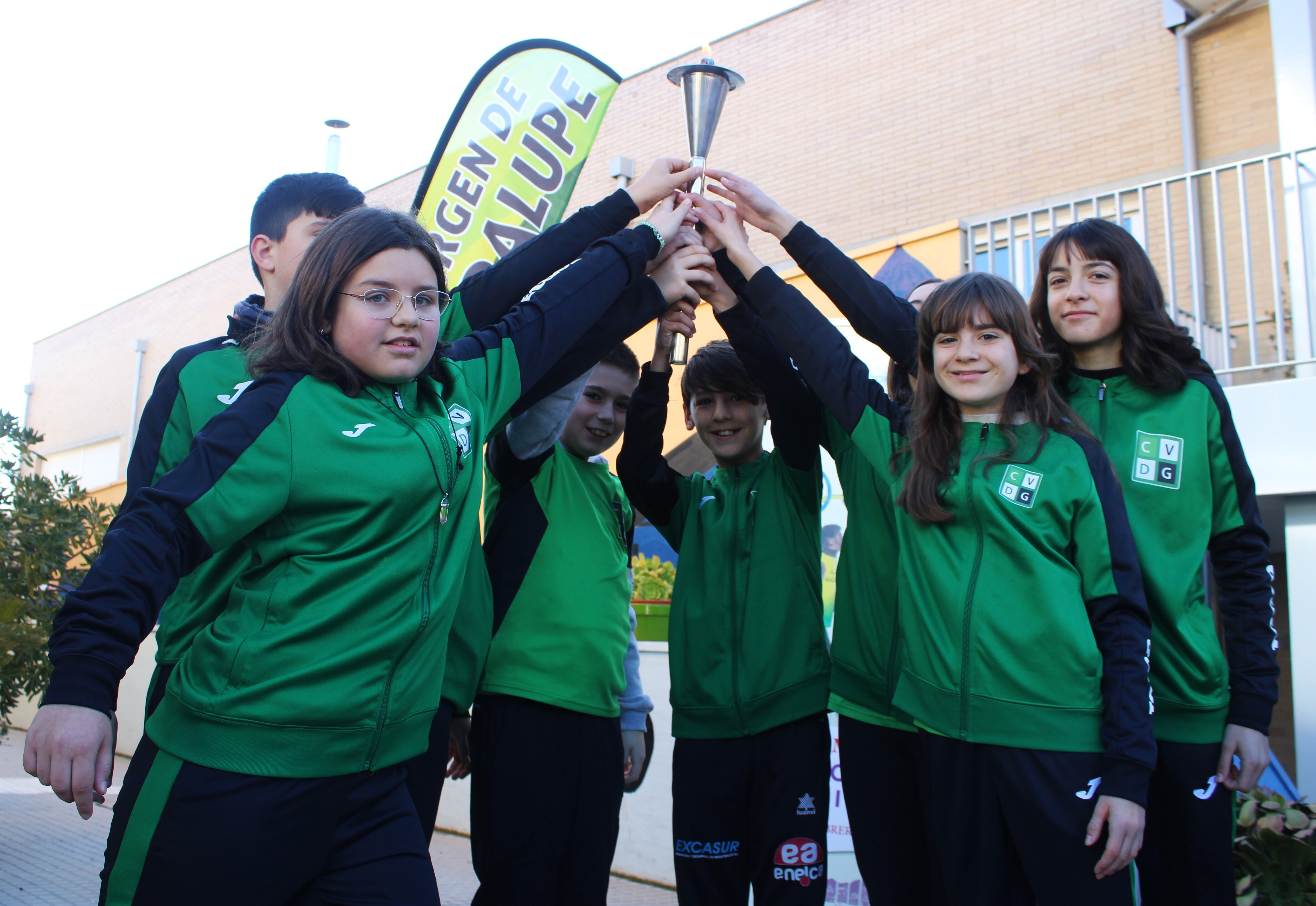 Entrega de la antorcha de la igualdad en Úbeda