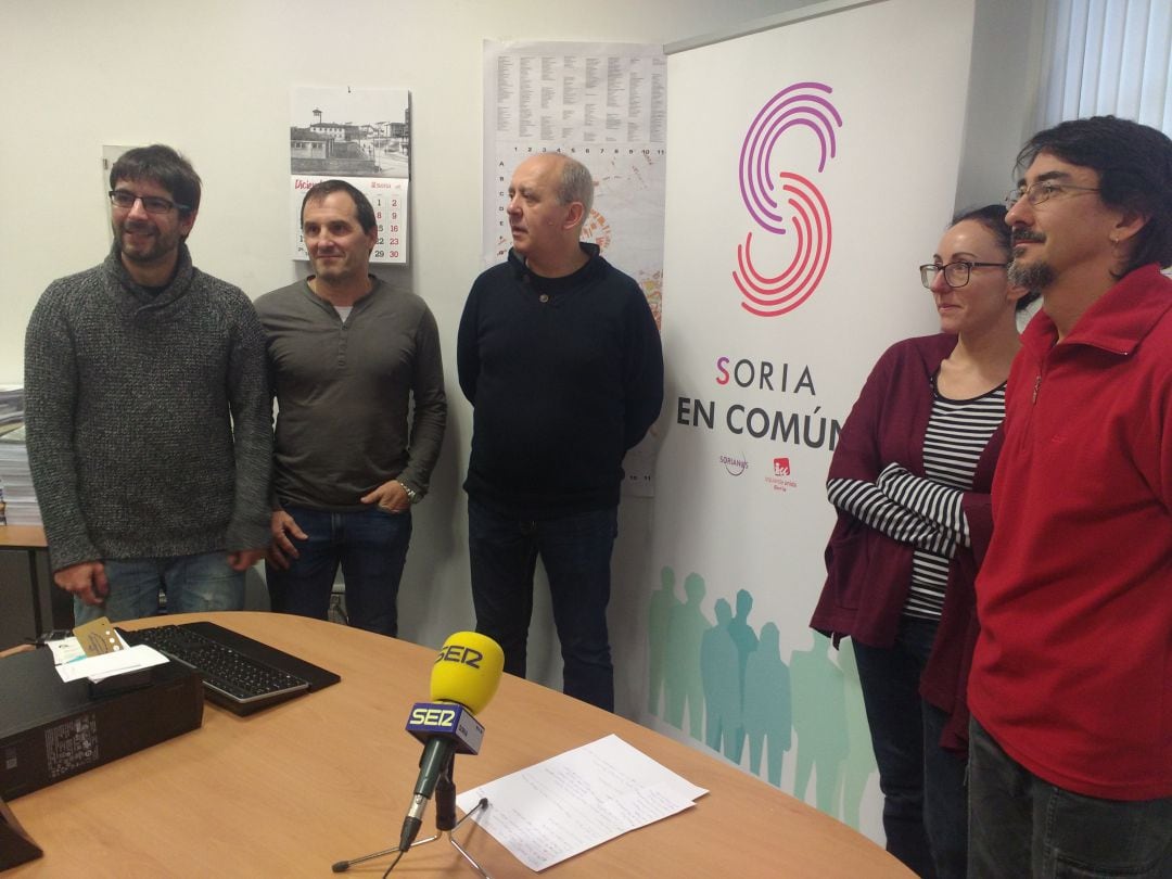 Integrantes de Soria en común
