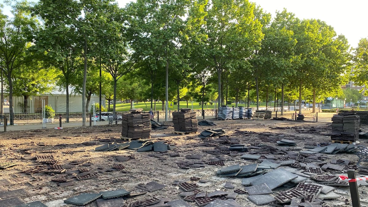 Comienzan las obras de renovación de una decena de parques infantiles de Talavera