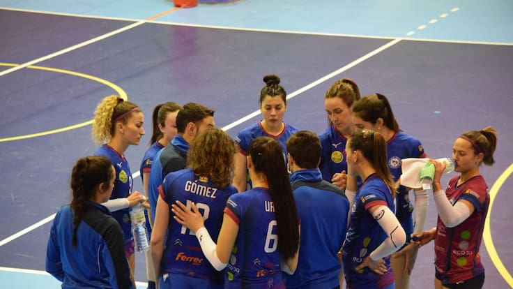 Alberto Avellaneda analiza el partido de esta tarde del OSACC Haro Rioja Voley en Copa de la Reina