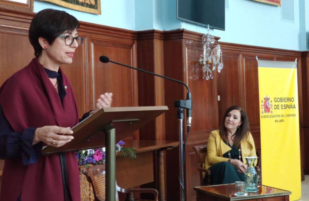 La directora de la Guardia Civil, María Gámez, en una foto de archivo.