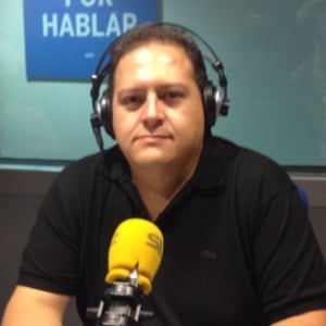 Juan Pablo Escobar, en el estudio.