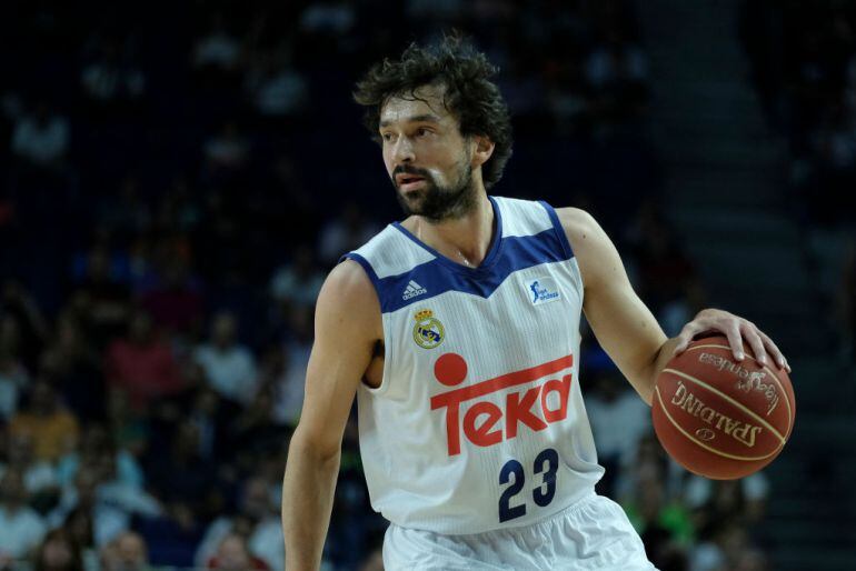 Llull durante un partido de la Liga Endesa