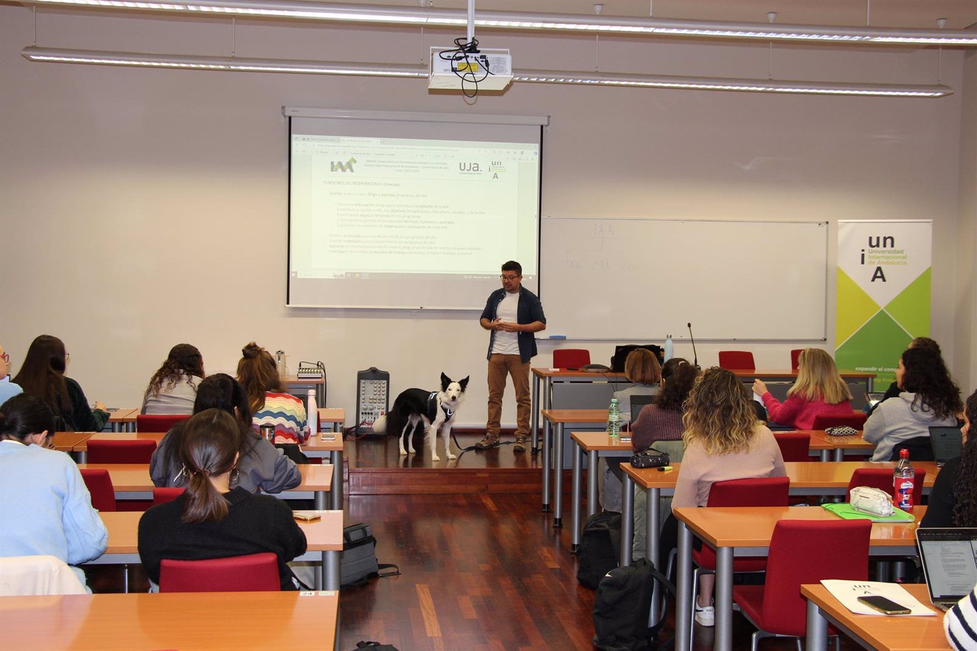 Máster sobre Intervención Asistida con Animales en la UNIA de Baeza