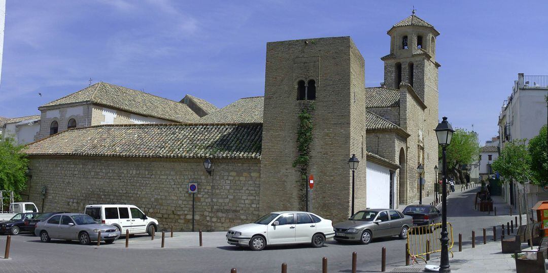 Plaza de la Magdalena de la capital jienense.