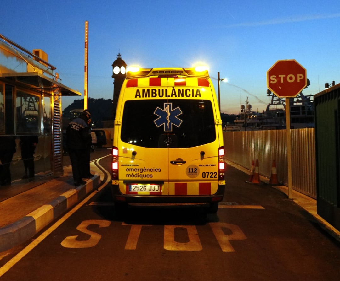 Imatge d&#039;arxiu d&#039;una ambulància del SEM