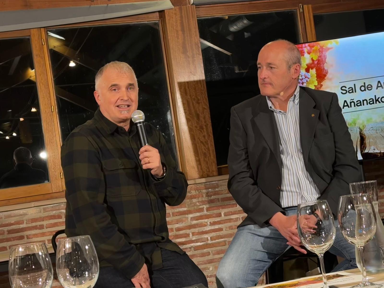 José Luis Martín y José Ignacio Junguitu inauguran las V jornadas Destino Rioja Alavesa