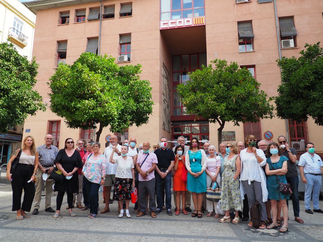 Querellantes por torturas a los fundadores de CCOO PV