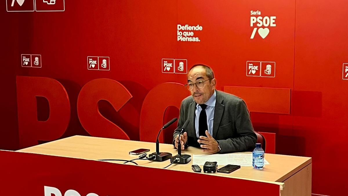 Luis Rey, secretario general del PSOE de Soria