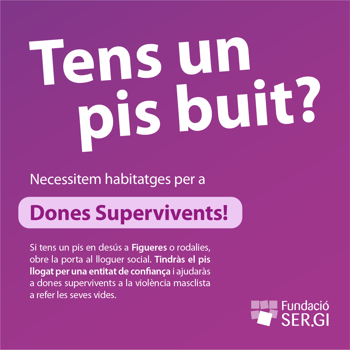 Campanya fundació SER.Gi