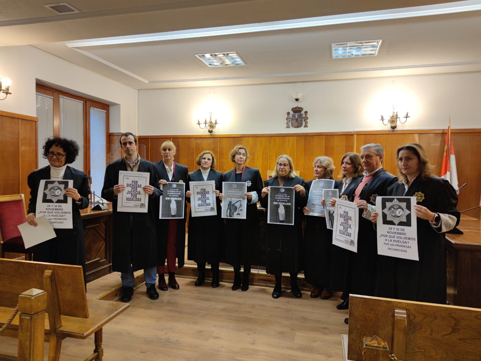 Huelga letrados Segovia