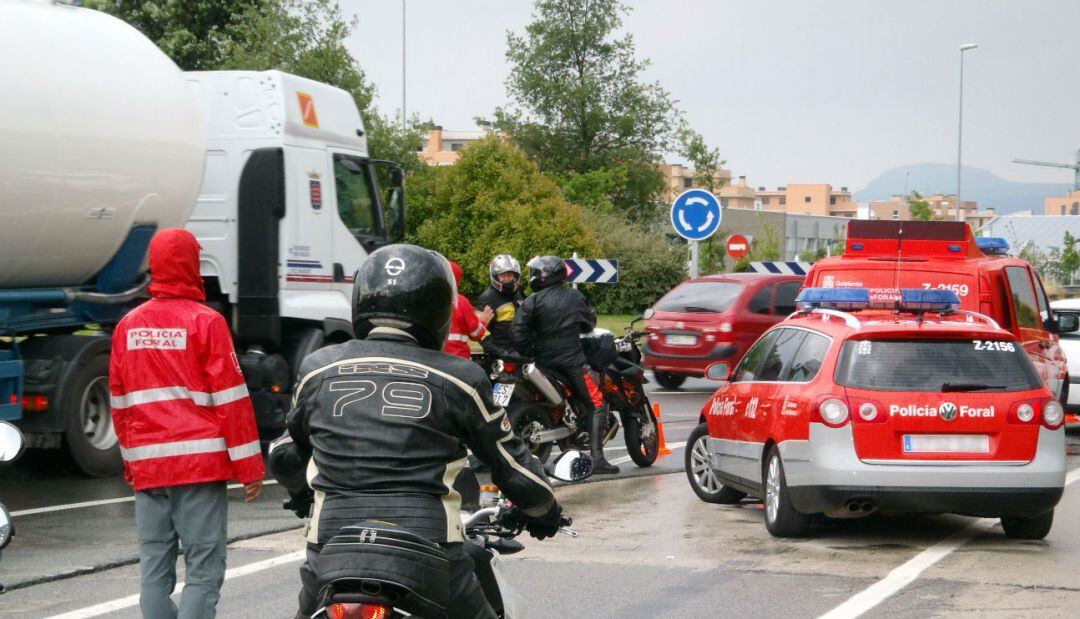 La Policía Foral realizará una campaña conjunta de tráfico con Guardia Civil y Policías Locales