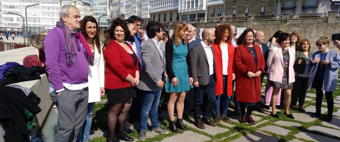 Presentación de la candidatura de En Marea en O Parrote