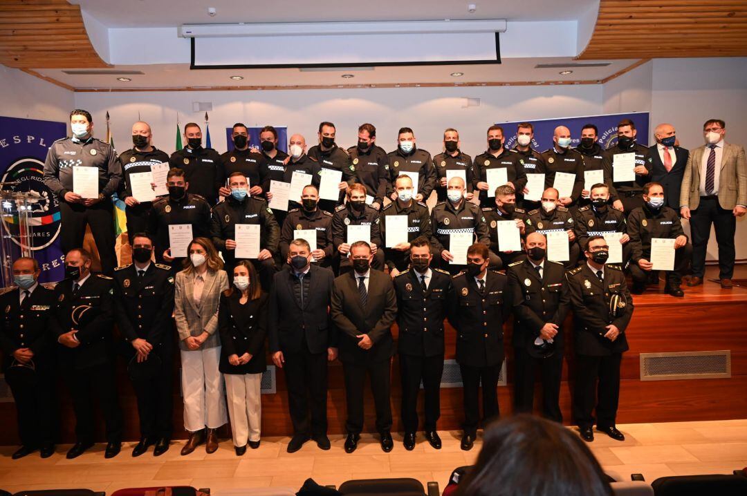 Clausura curso de Capacitación de Oficiales de la ESPLI.