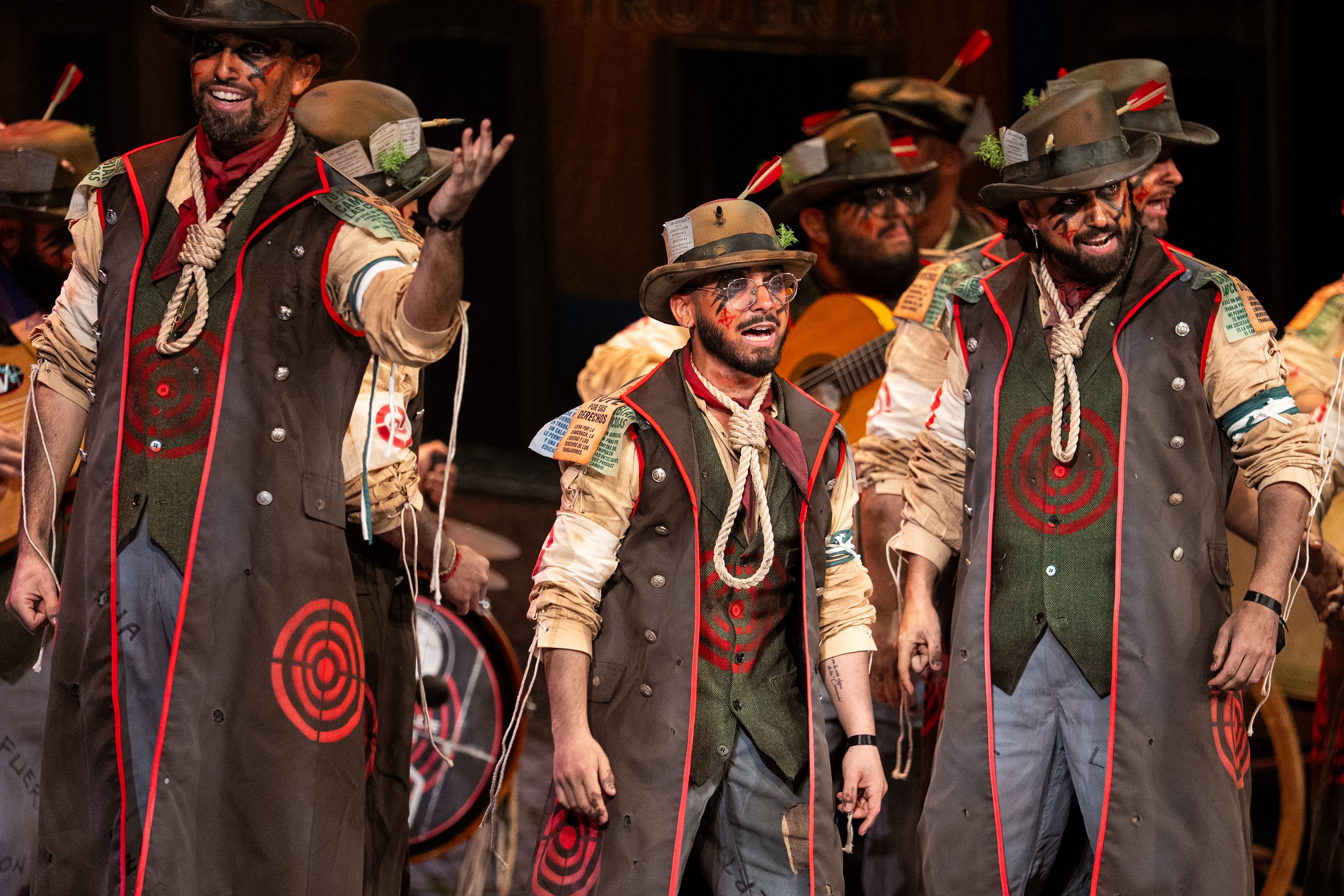 Comparsa: Los señalaos.