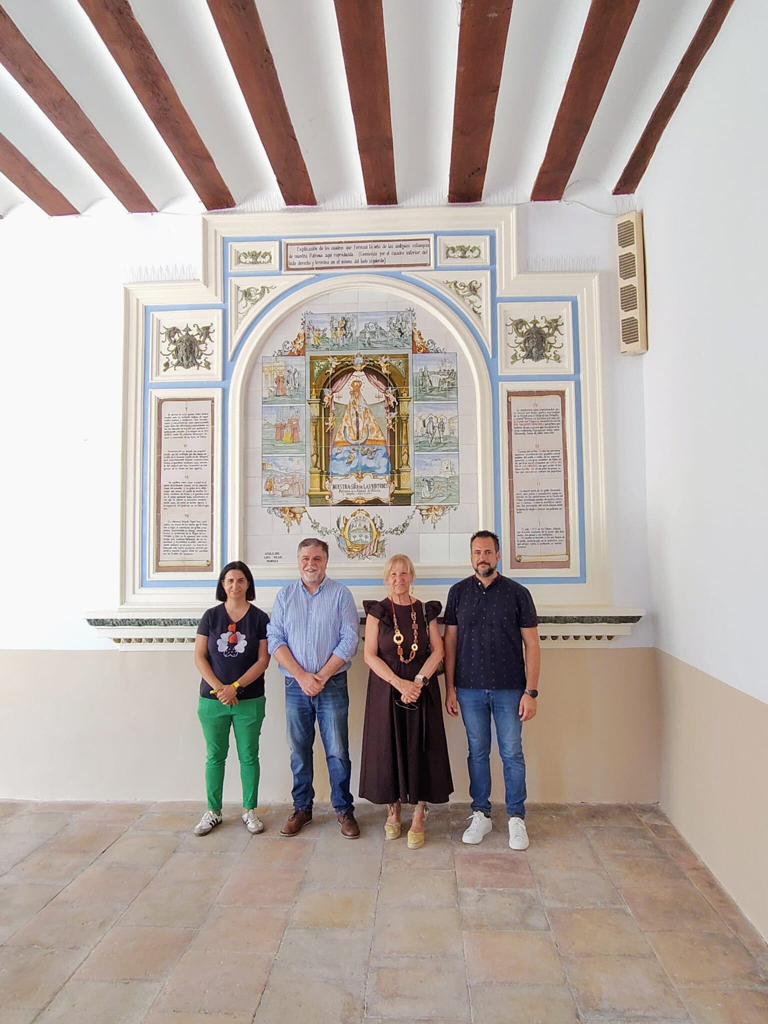 Trabajos de mejora en el Santuario