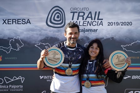 Álex Campos y Sara Pérez, campeones Sprintrail