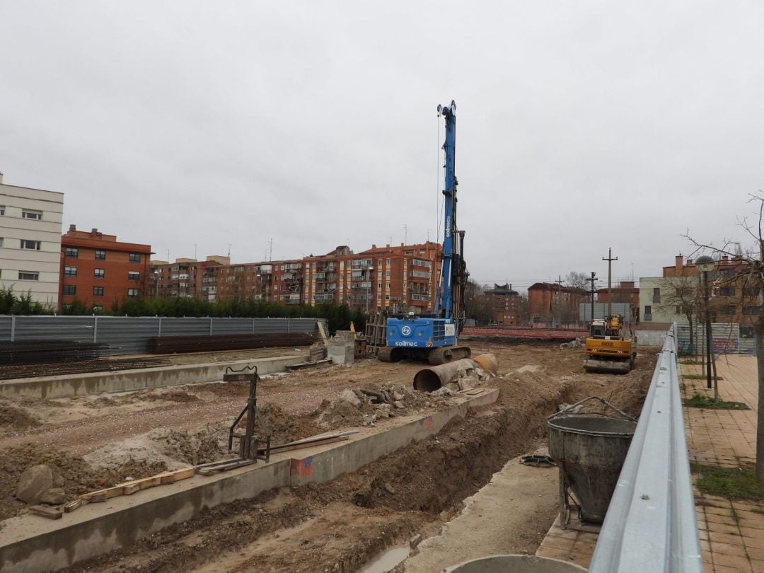 Imagen de las obras en el túnel de Andrómeda