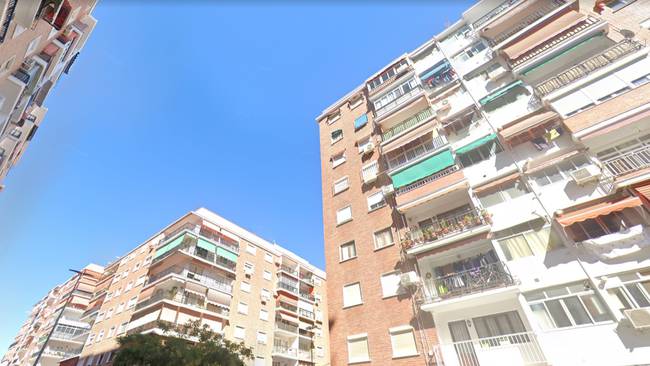 Edificios de una barriada de Málaga