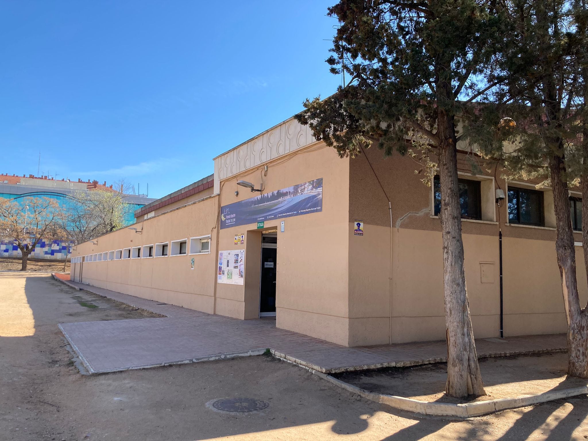 Imagen de la Escuela Gimnasia de Toledo, en el Parque de las Tres Culturas