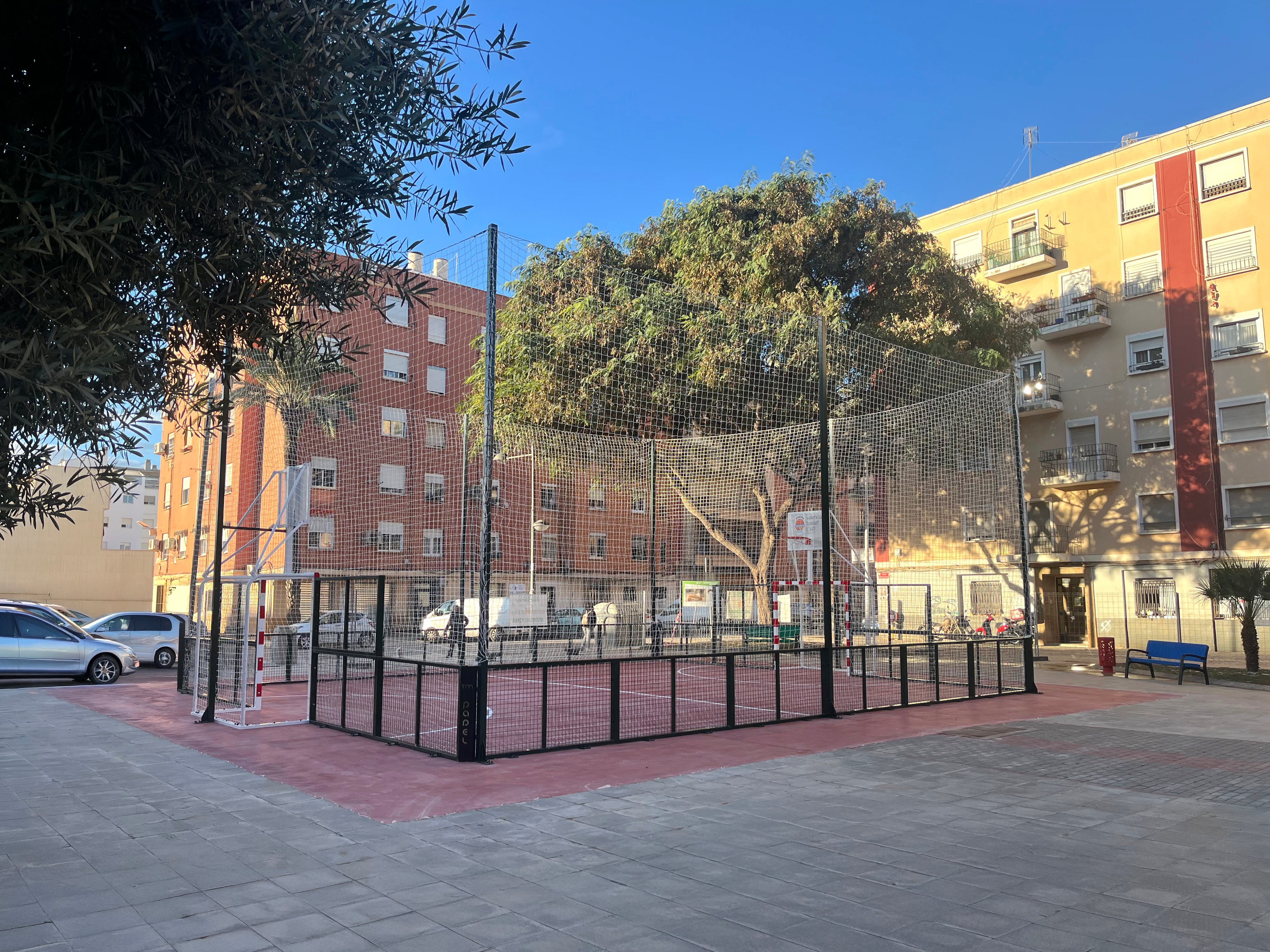 Plaza Casota de Paiporta (Valencia) rehabilitado dentro de la iniciativa Alcem-se