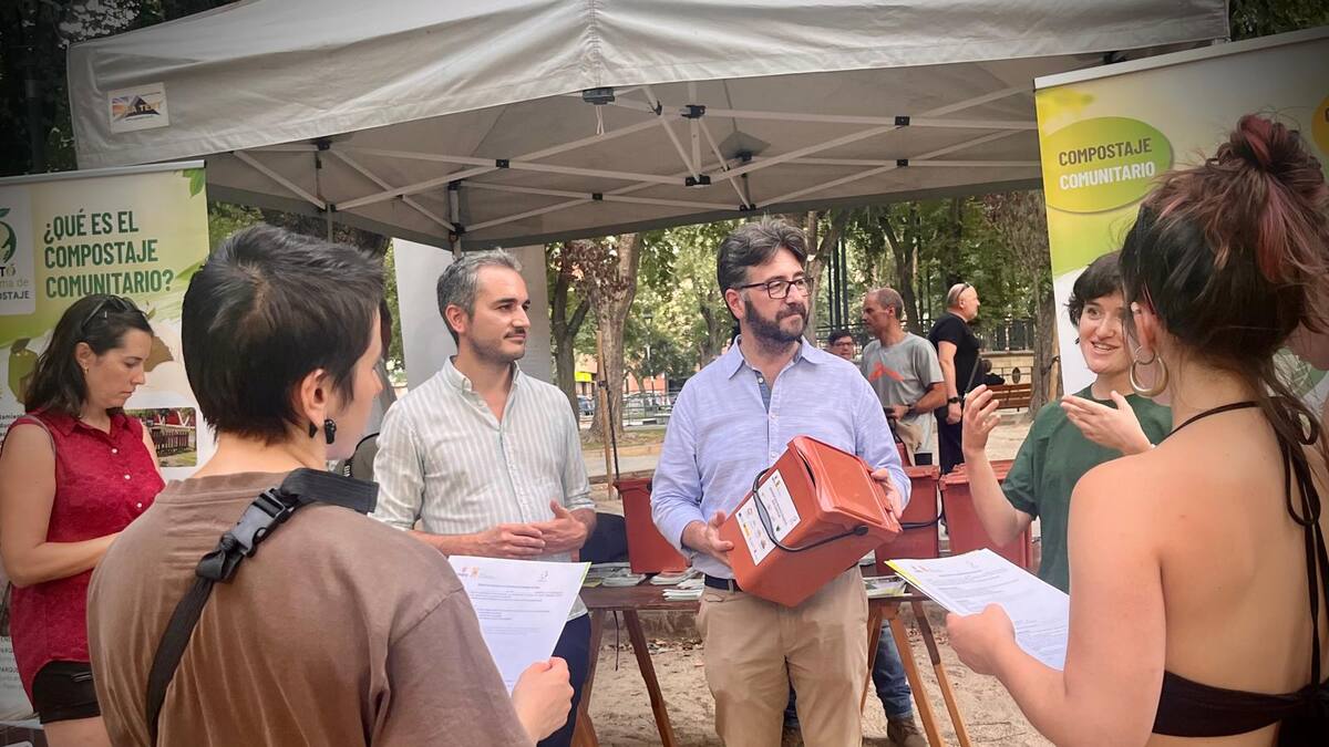 Pinto pone en marcha zonas de compostaje comunitario