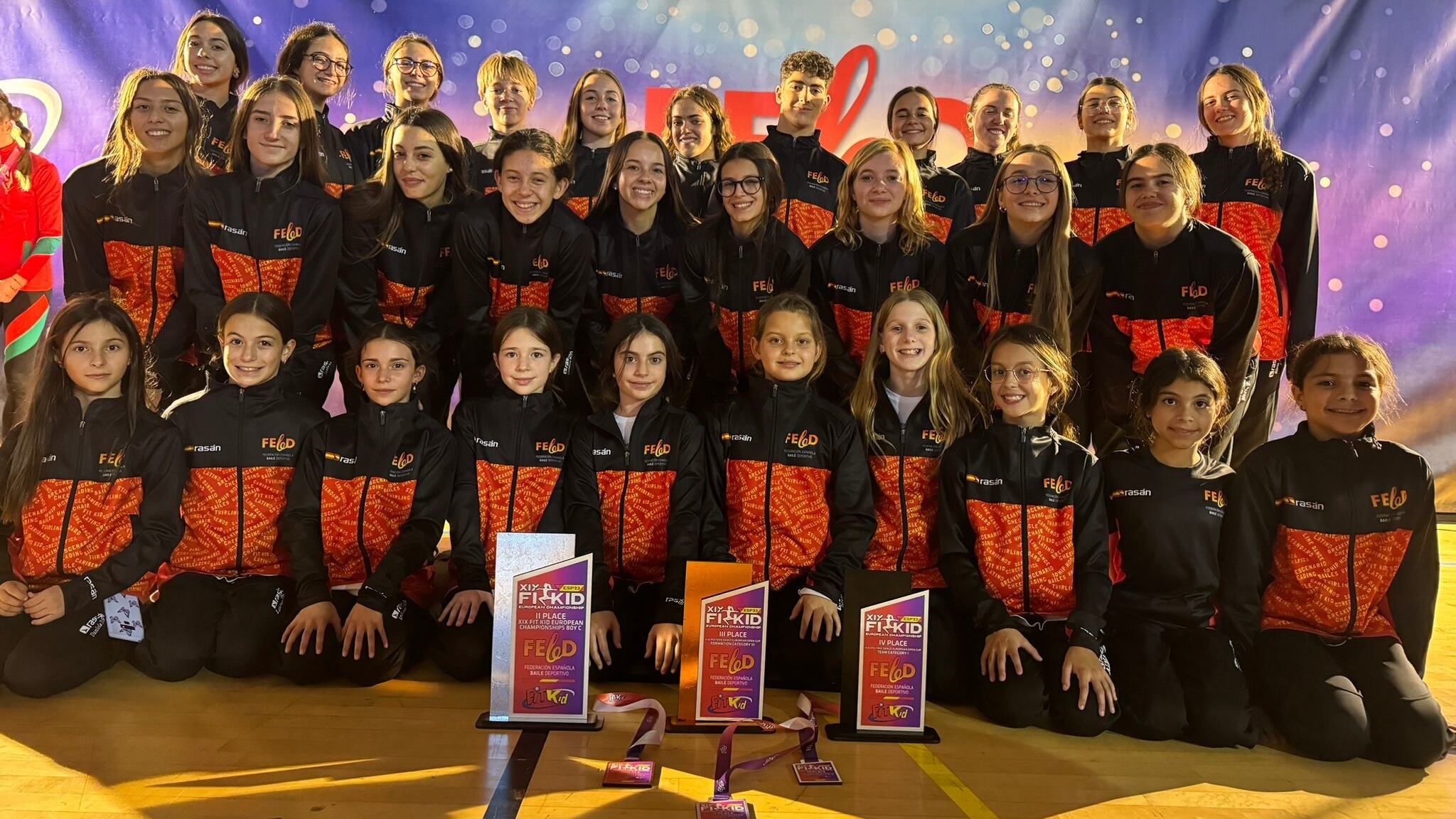 El C. D-. Fit Dreams Elda regresó satisfecho del Campeonato de Europa