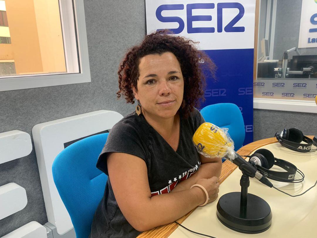 Cristina León, presidenta de la Asociación Social y Cultural Trib-Arte Lanzarote.