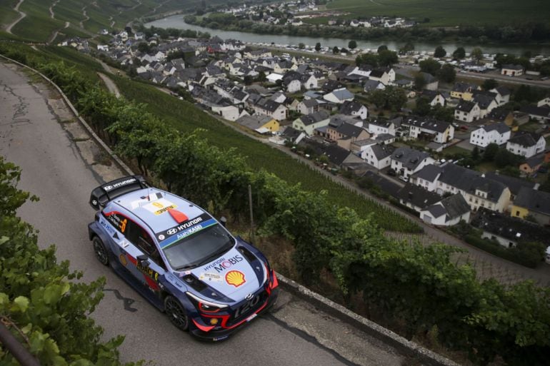 Dani Sordo, el pasado viernes