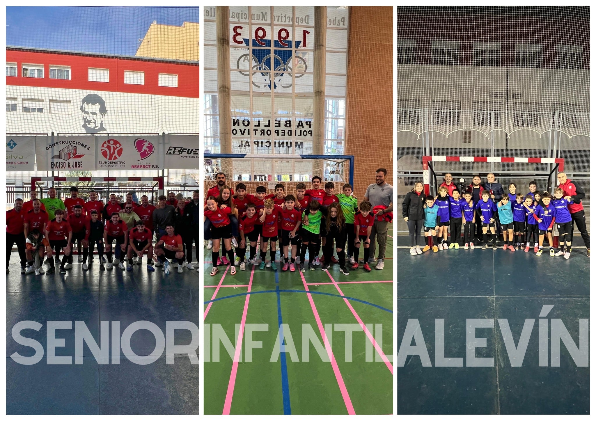 Equipos de fútbol sala del CD Salesianos Villena