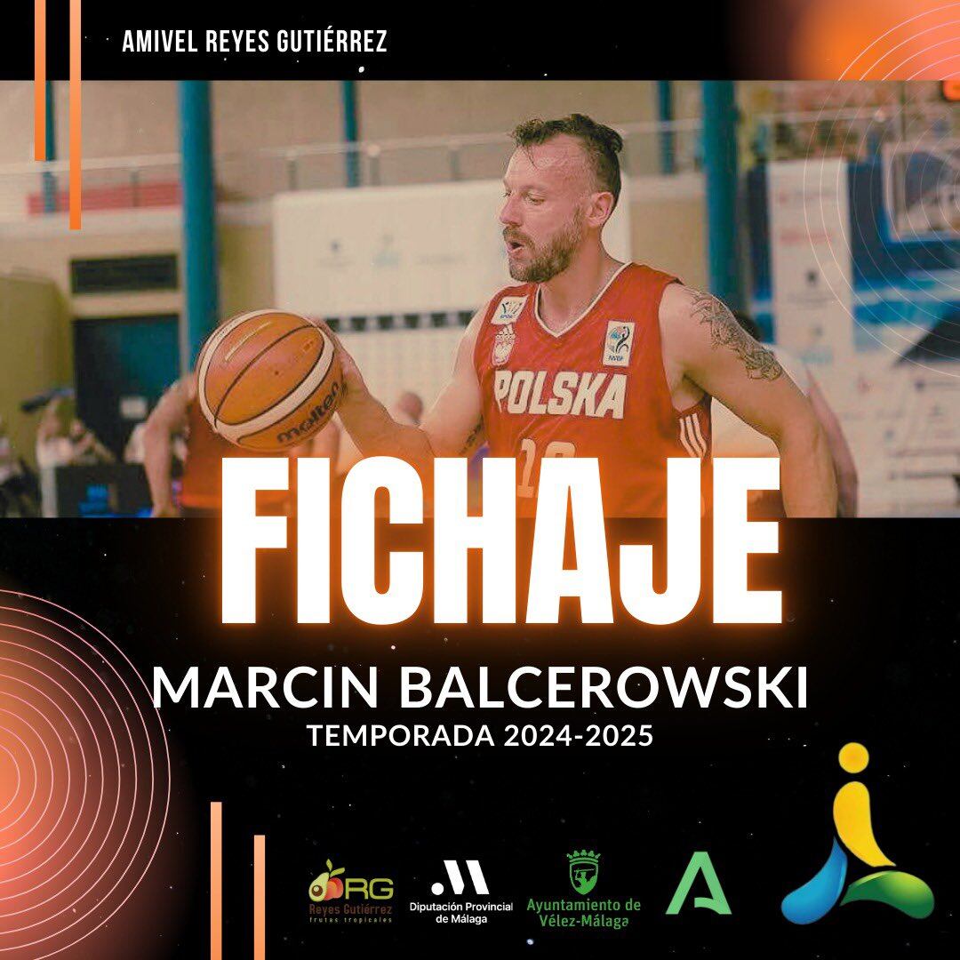 Marcin Balcerowski, jugador del Amivel Reyes Gutiérrez