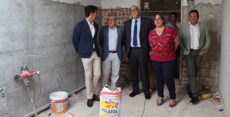 Ángel Felpeto, consejero de Educación, ha visitado las obras del IES ‘Pedro Álvarez Sotomayor’ de Manzanares (Ciudad Real) 