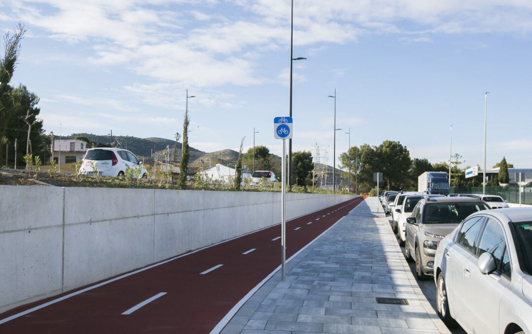 Obras de mejora en el acceso al polígono Alcodar 