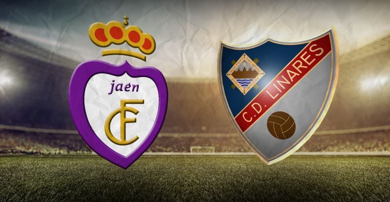 Escudos del Real Jaén y del Linares Deportivo