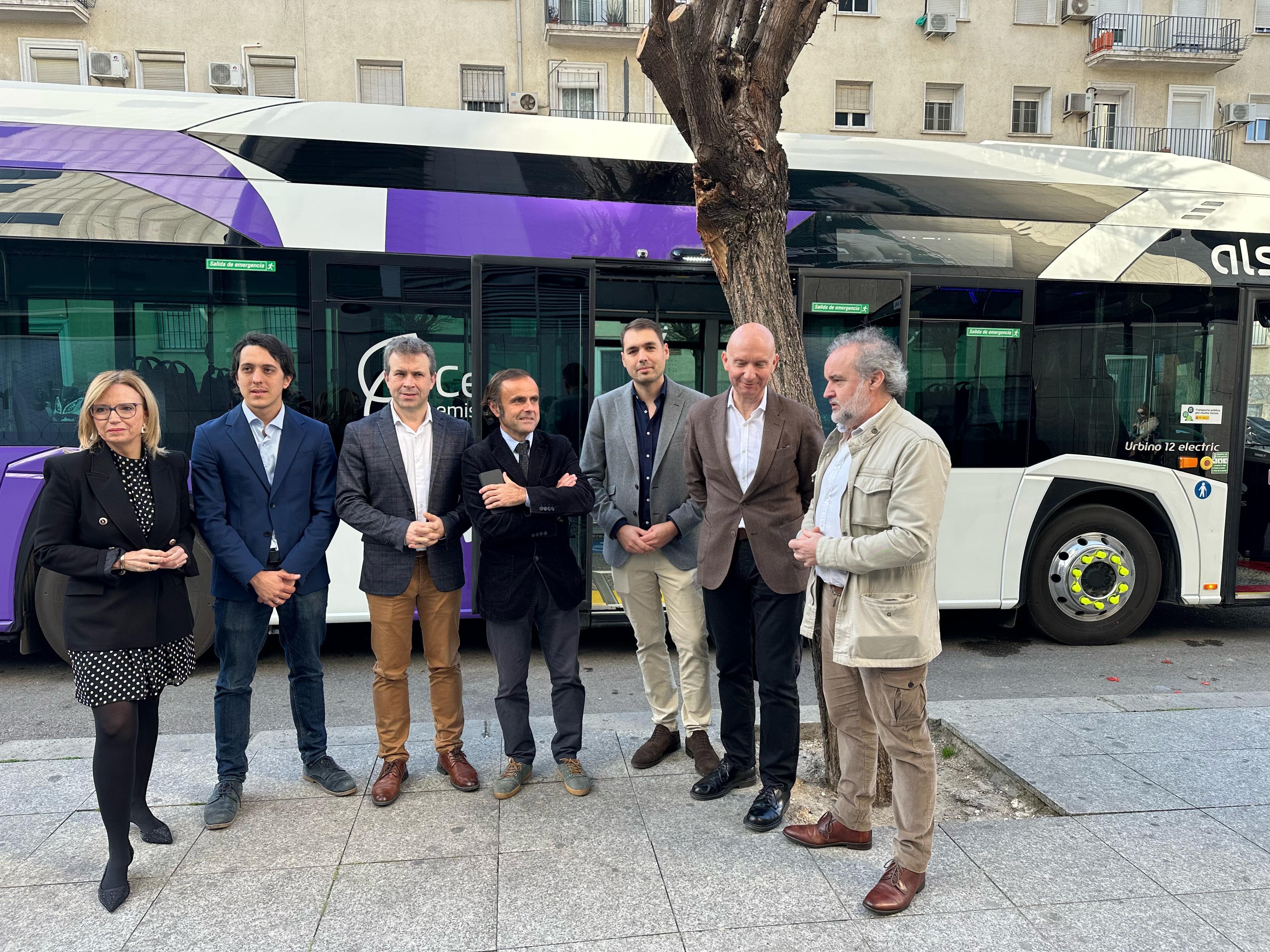 Presentación nuevo bus eléctrico para Jaén