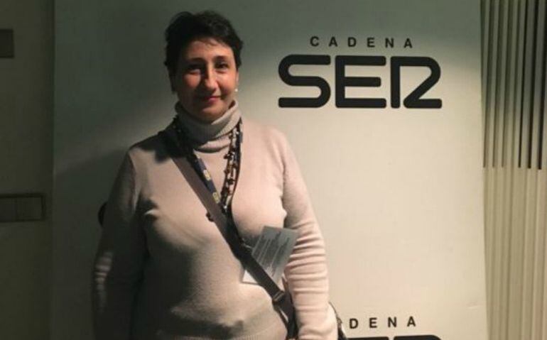 Daniela Lillo, representante de Gaspar en la cabalgata del distrito San Blas-Canillejas.