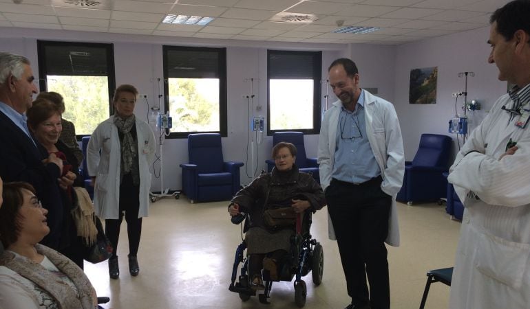 Emilio Bascuñana, durante su etapa como gerente del Hospital de Orihuela, en 2015.