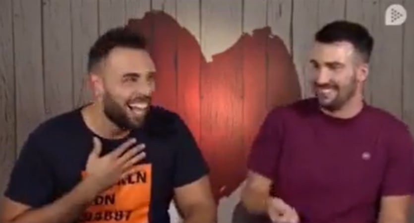 Abel y Agustín en su paso por &#039;First Dates&#039;