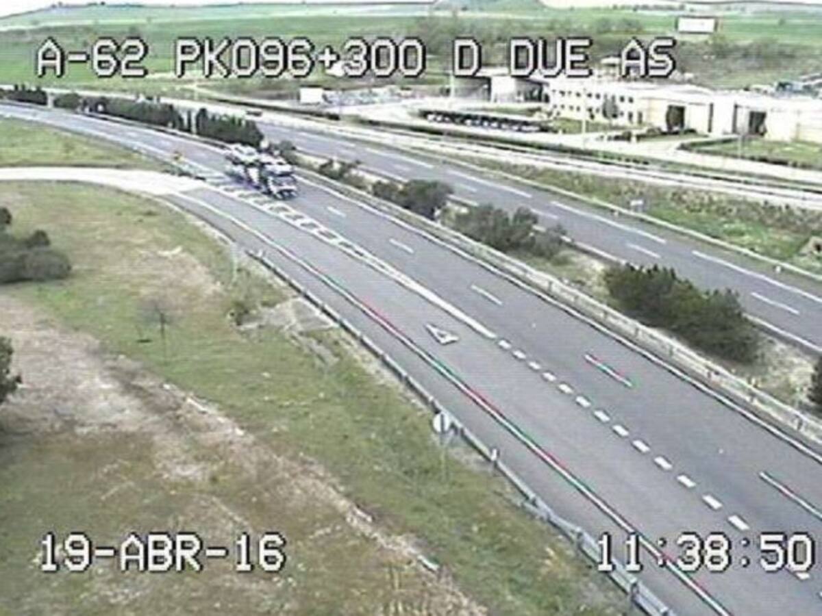 Fomento intentará mejorar el tráfico en la A-62 entre Venta de Baños y Dueñas