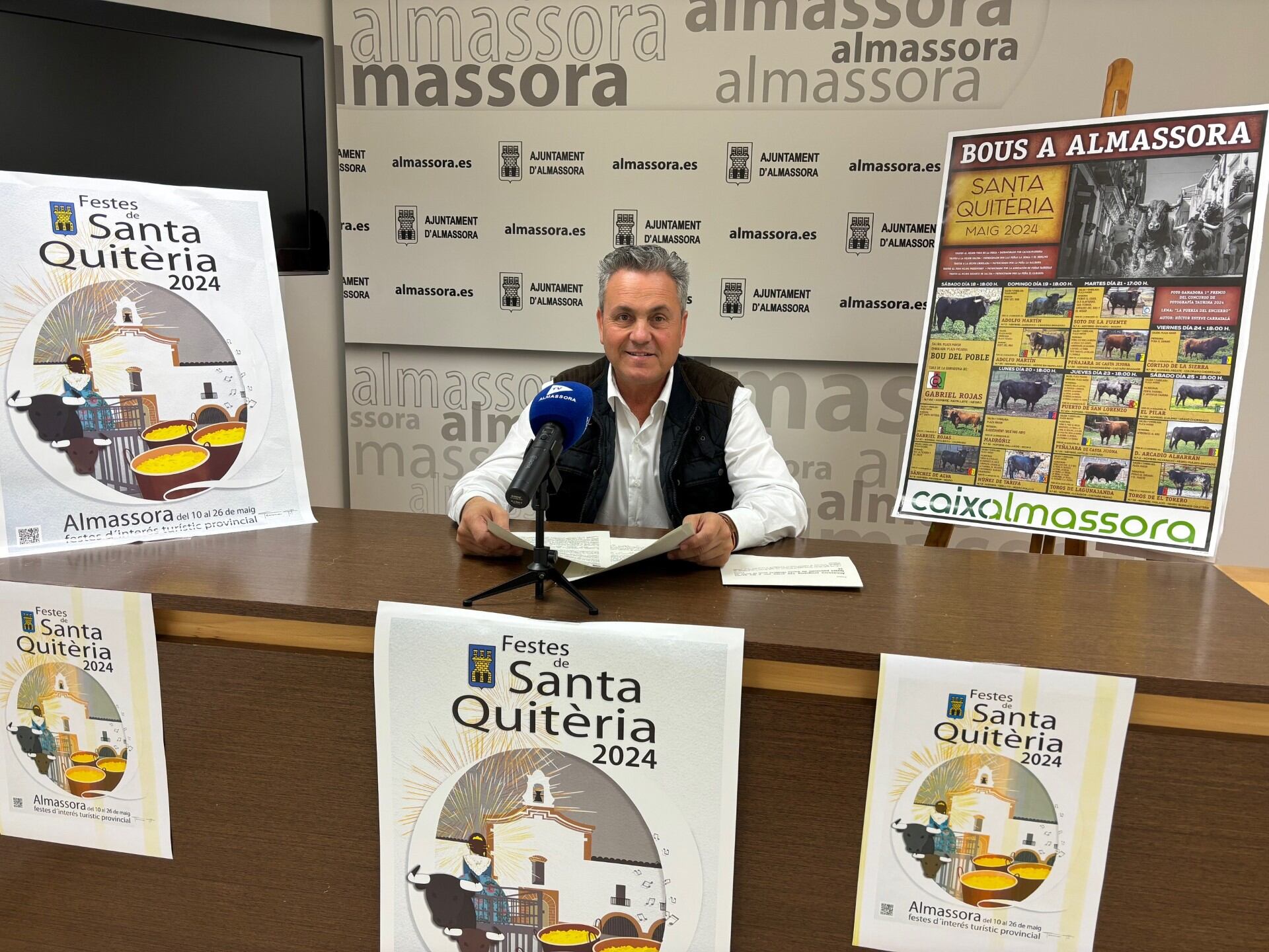 Presentación del programa de fiestas de Santa Quitèria