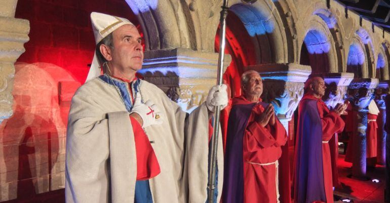 Imatge d'arxiu de la representació del Retaule de Sant Ermengol de La Seu.