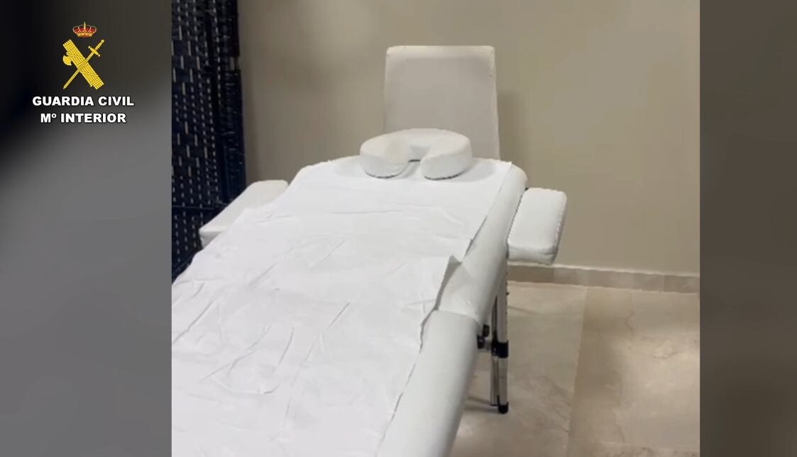 Oficina donde se encontraba la clínica clandestina