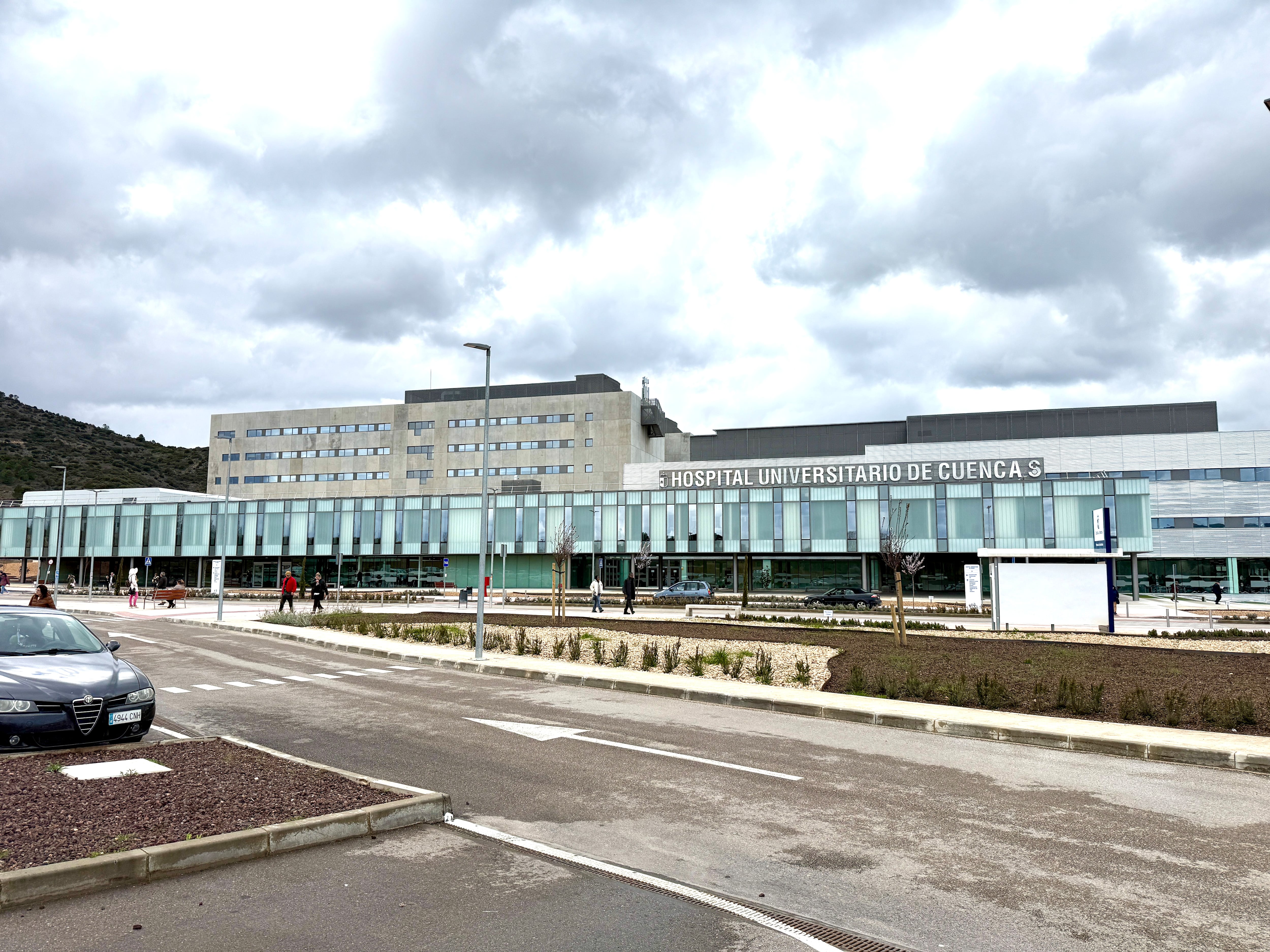 Hospital Universitario de Cuenca / Foto: L.R.P